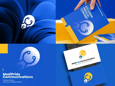 Logo Design - MediPride Communications abcdefgh branding creative logo graphicdesigner i j k l m n o p logodesign m logo popular logo q r s t u v w x y z science logo