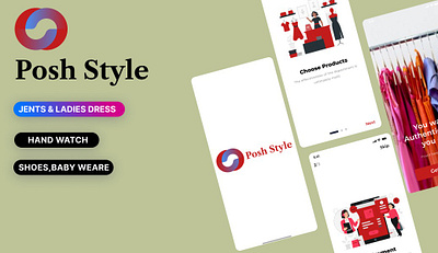 Posh Style figma graphic design ui ux