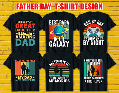 Father's day t shirt design design father font graphic design illustration mockup print tshirt tshirtdesign tshirts vector