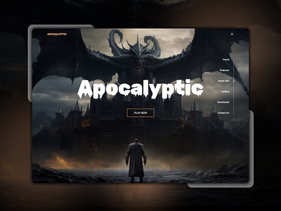 Apocalyptic Gaming apocalypticgamingdesign blog website create website design website digitaldystopia elementor figma landing page gamingwebsite landing page design figma mobile app design mobile app ui design ui website design uiuxdesign userexperience web app design website builder website mockup wireframe design woocommerce website wordpress