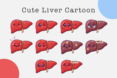 Cute Liver Cartoon viral