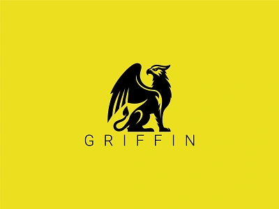 Griffin Logo animal creature dribbble logo fantasy flying griffin griffin griffin head griffin logo griffin wings griffins griffon gryphon guardian heraldic insurance luxury phoenix powerpoint professional reliability