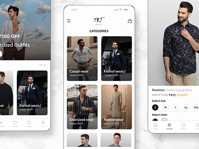 TJ - A Fashion ECommerce App e commerce app