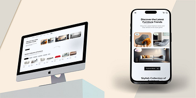 Furniture Web UI animation app design figma figma app figma design figma kit figma uiux figma web furniture figma furniture ui furniture website responsive web ui ui kit web web animation web design website website kit designing