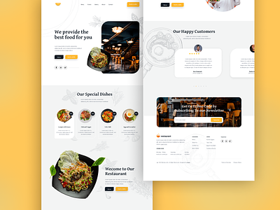 Food Website UI Kit animation app creative designing creative kit creative ui creative web ui design figma figma app figma kit food kit food ui modern design ui web app web design ui web figma web kit website website designing