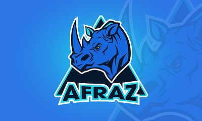 Mascot Logo For AFRAZ branding company logo graphic design logo logo design mascot logo