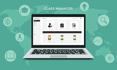 CLASS MANAGER - Students Data Management class management application