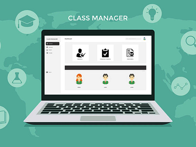 CLASS MANAGER - Students Data Management class management application