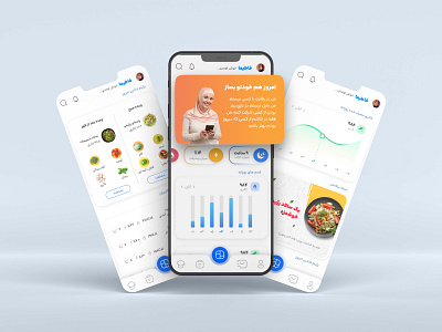 Diety | Diet and Fitness Mobile Application dashboard fitness health mobile mobile app panel pwa sport ui uiux ux webapp workout