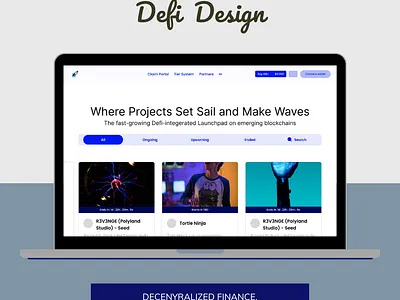 Decentralized finance ui web3