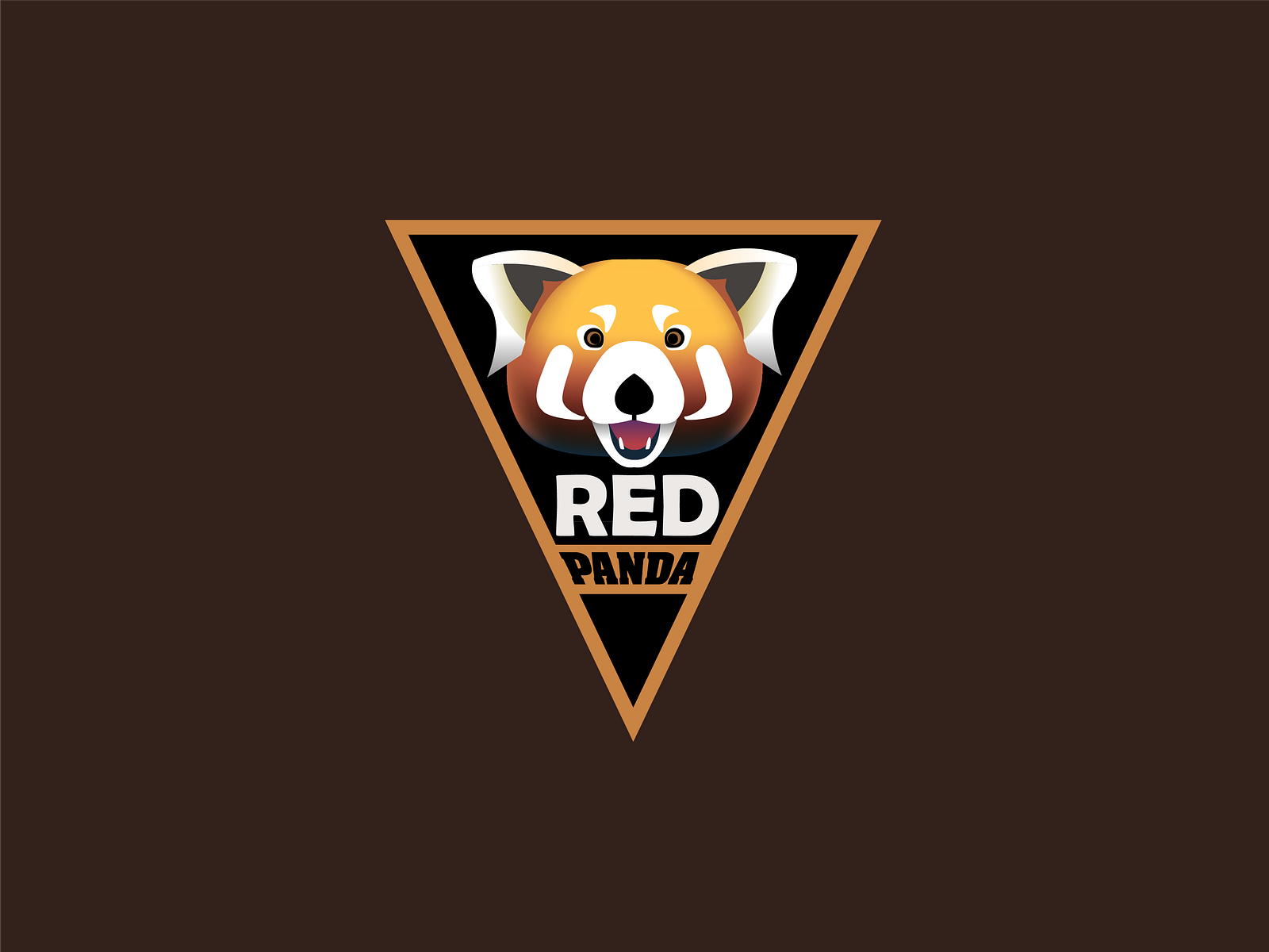 Red Panda Logo by Oleksii Zavalniuk on Dribbble