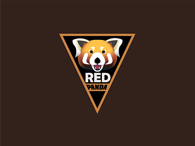 Red Panda Logo dailylogochallenge logo