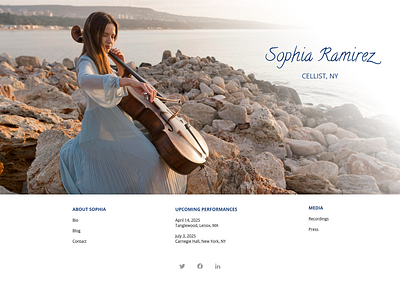 Cellist Website branding landing page ui design ux ux design website design