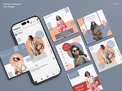 Fashion - Instagram Post graphic design insta post instagram instagram post design post design social media social media design social media post template