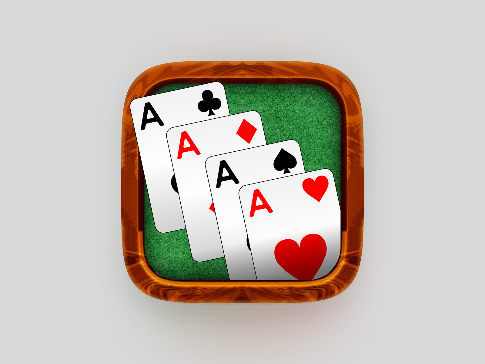 Solitaire - Classic Poker Game Icon / Game Logo Design by ReDesign ...