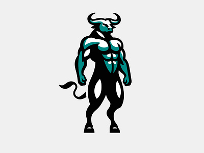 MINOTAUR branding bull design graphic design icon identity illustration logo marks minotaur symbol taurus ui