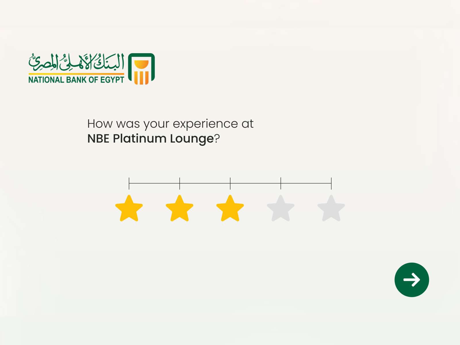 Feedback/Rating Survey bank banking feedback interactive ratiing survey ui ui design ux ux design