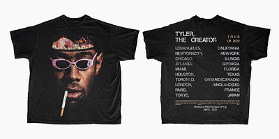 Tyler,The Creator | Vintage Streetwear Tshirt apparel appreldesign bootleg design for sale rap tshirt rapper streetwear the creator tshirt design vintage vintage tshirt design