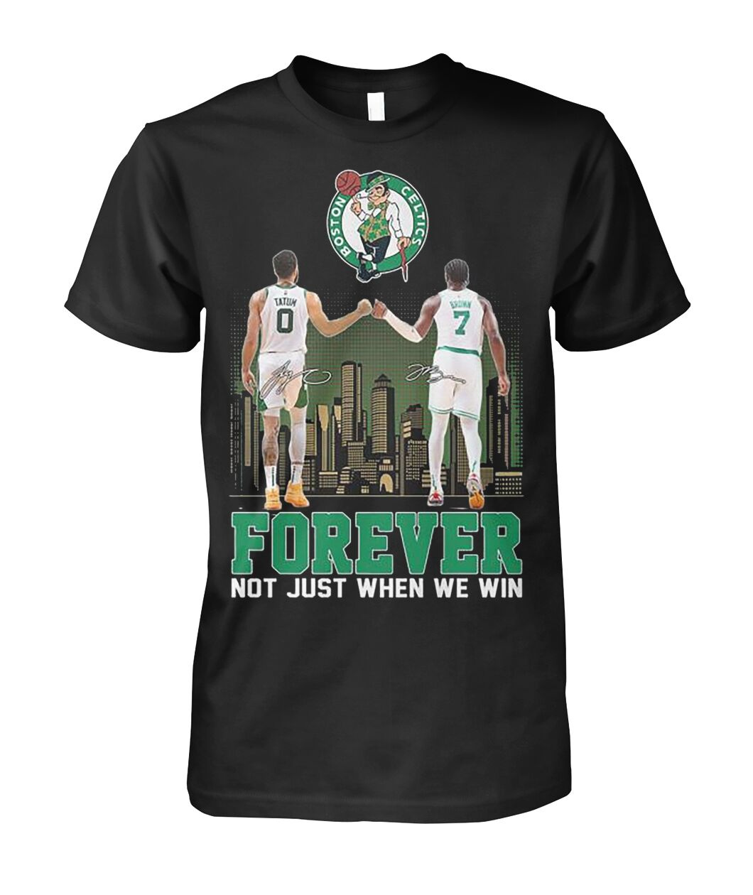 Charlie Brown And Snoopy Boston Celtics Forever T-Shirt