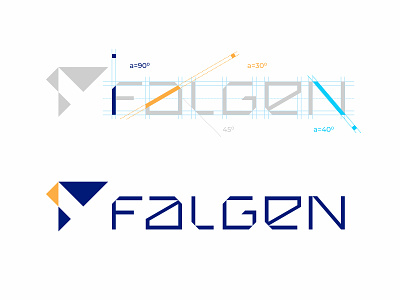 Falgen Logo Construction construction f falgen logo text