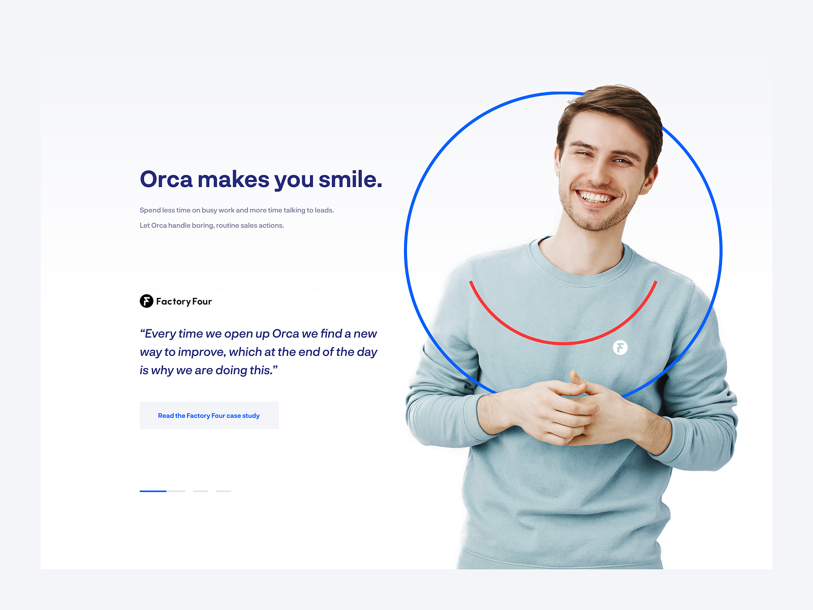 Orca — Testimonial by Damien Redecki on Dribbble