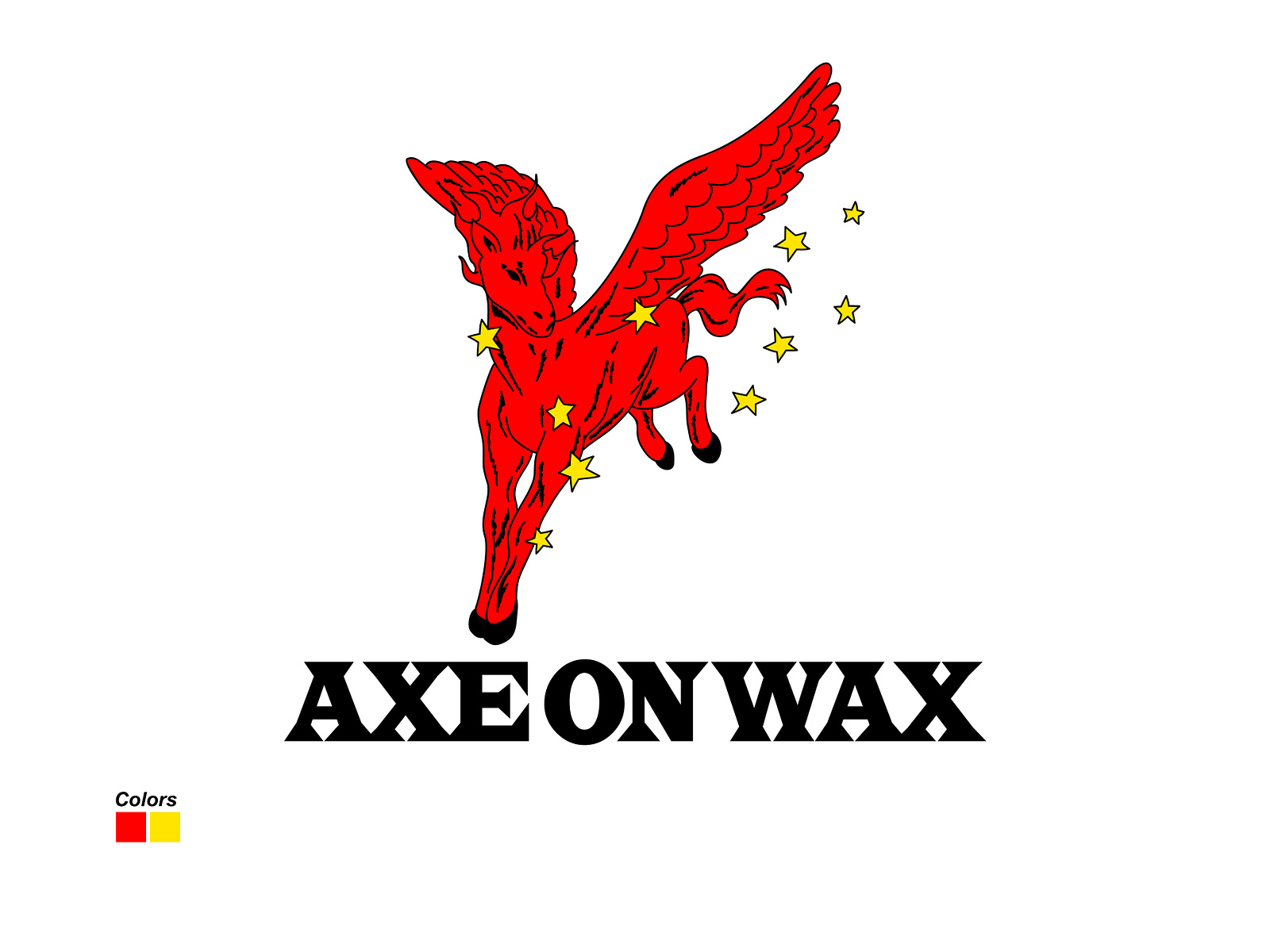 AXE ON WAX - THE RED HORSE by Artha Rizal on Dribbble