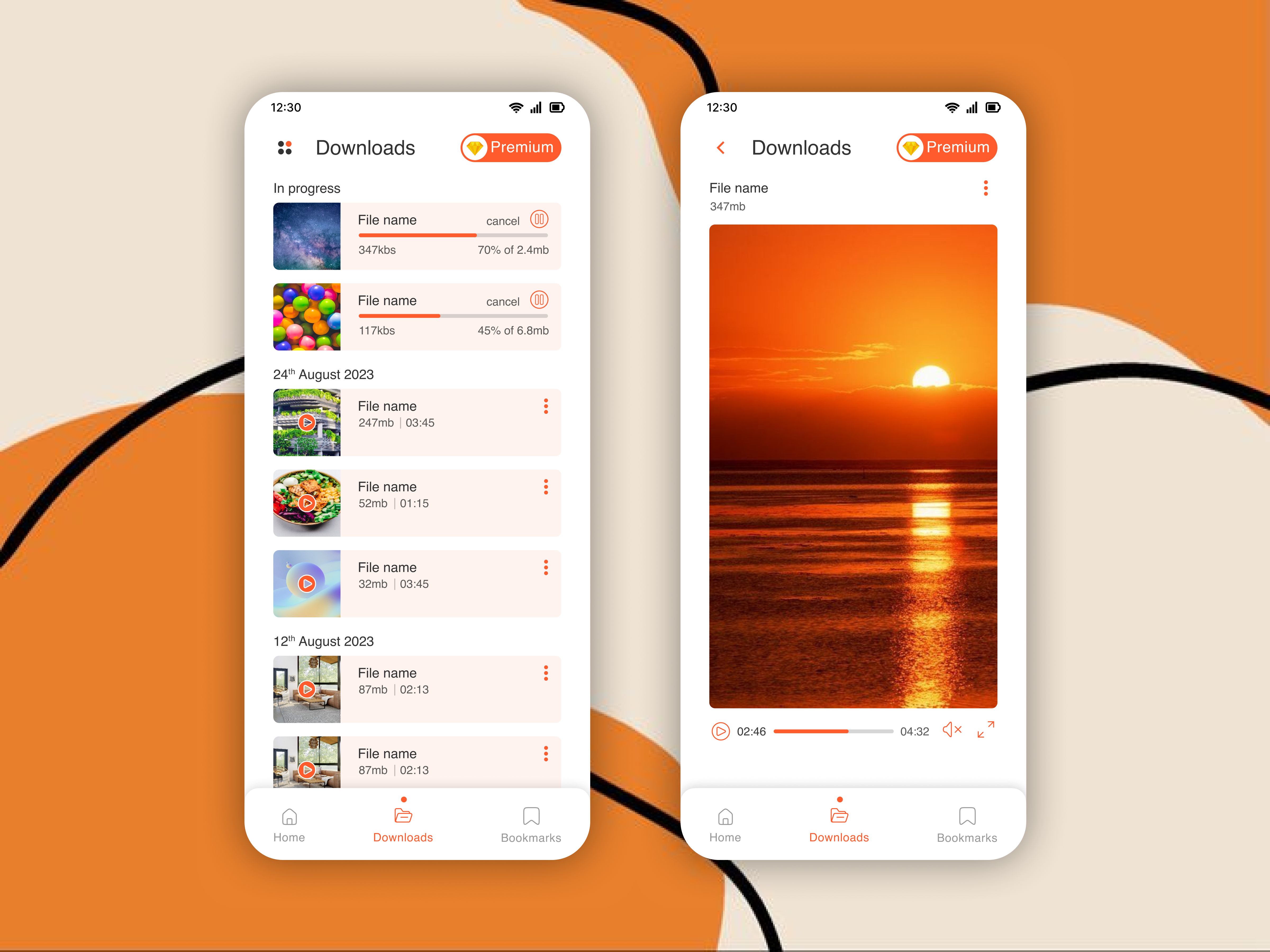 Video Downloader App app design app ui download videos downloader downloader app ui mobile app mobile app design movie app music downloader music downloader app ui music ui ui ui design uiux ux video video downloader video ui youtube video youtube videos downloader