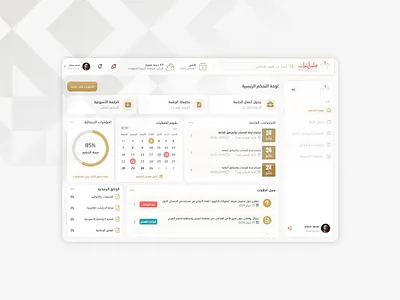 Intrameal dashboard For nouwab dasgboard ui