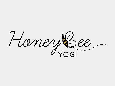 Honeybee Wordmark branding design drawing graphic design illustration logo typography