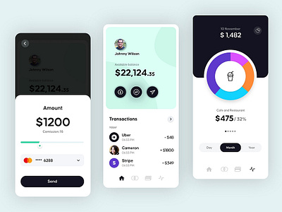 Effortless Payment Management App UI 💳✨ app branding design graphic design illustration logo typography ui ux vector