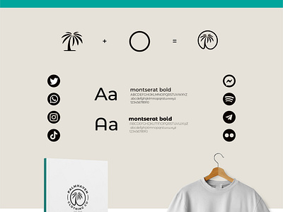 Palm Tree Logo brandidentity branding businesslogo graphic design logdesign palmtree palmtreelogo tree treelogo tshirtlogo