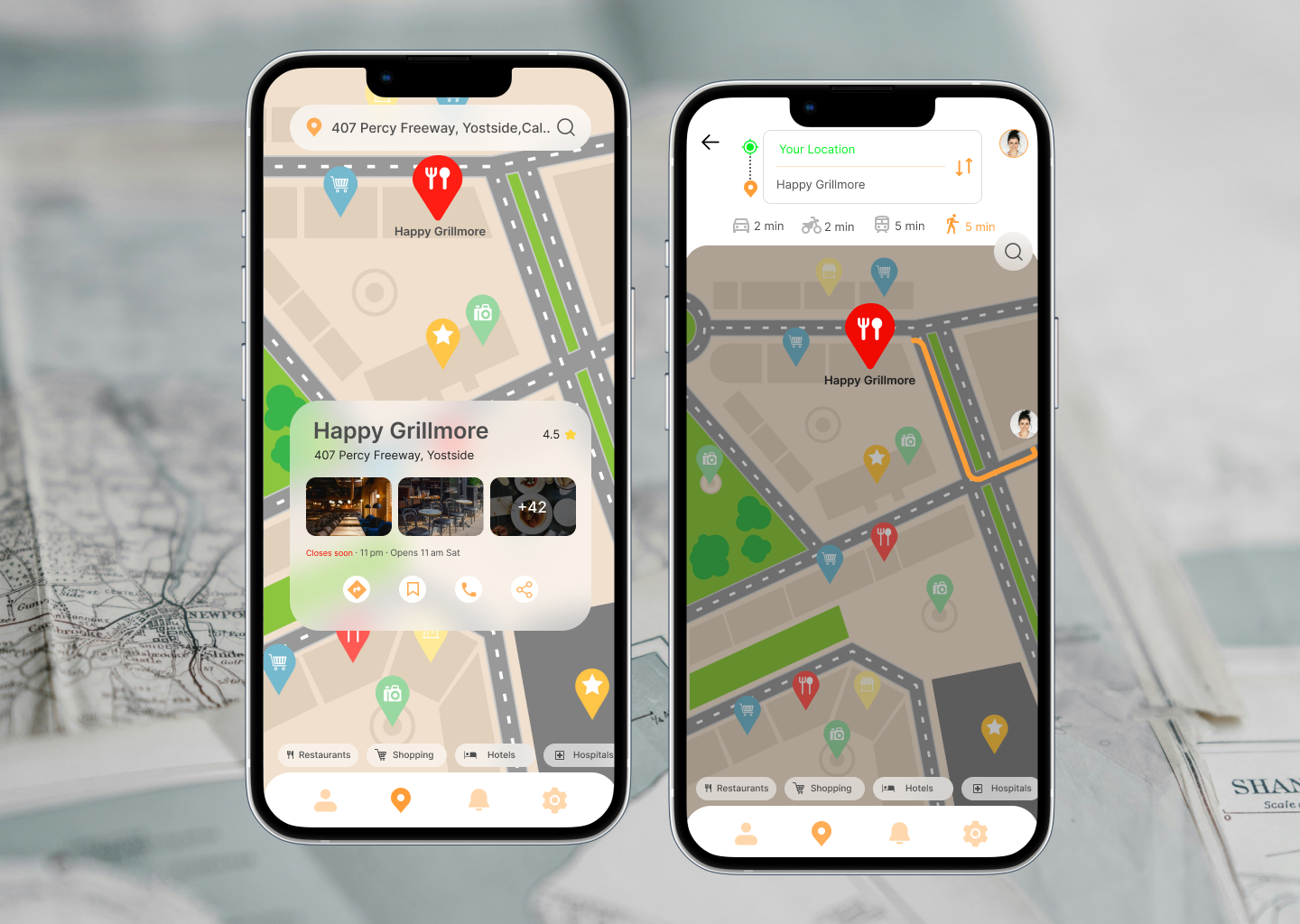 #DailyUI #020 Location Tracker UI 3d animation challenge daily ui design illustration location logo map app ui ui design vector