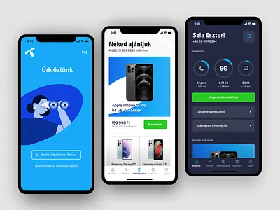 MyTelenor app - Offers for you app mobile offer personal redirect shoping flow telco telenor ui