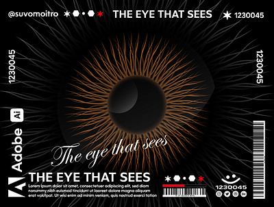 The Eye That Sees -Logo Design adobe ai ai branding brandingdesign creative design graphic design graphicidentity illustration inspiration logo logo design logoartistry logodesign minimal minimalist minimalistlogo modern modernlogo uniquelogo