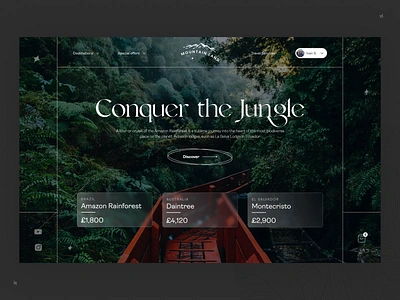 Explore the Wilderness: Free Travel Website Template app branding design graphic design illustration logo typography ui ux vector