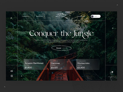 Explore the Wilderness: Free Travel Website Template app branding design graphic design illustration logo typography ui ux vector