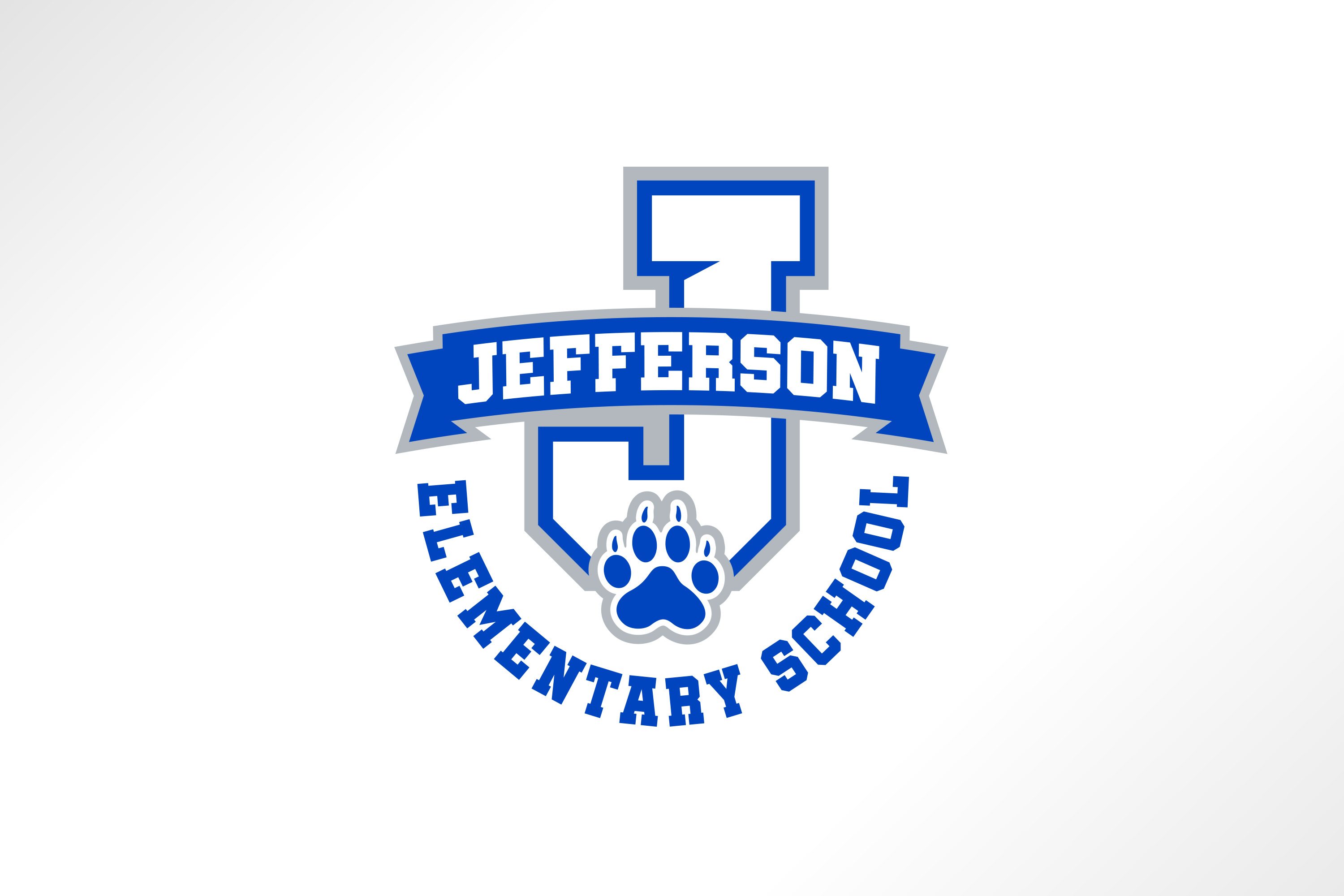 School Logo branding college education elementary school high school j jaguars jefferson logo logo design school school logo university vector