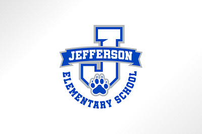 School Logo branding college education elementary school high school j jaguars jefferson logo logo design school school logo university vector