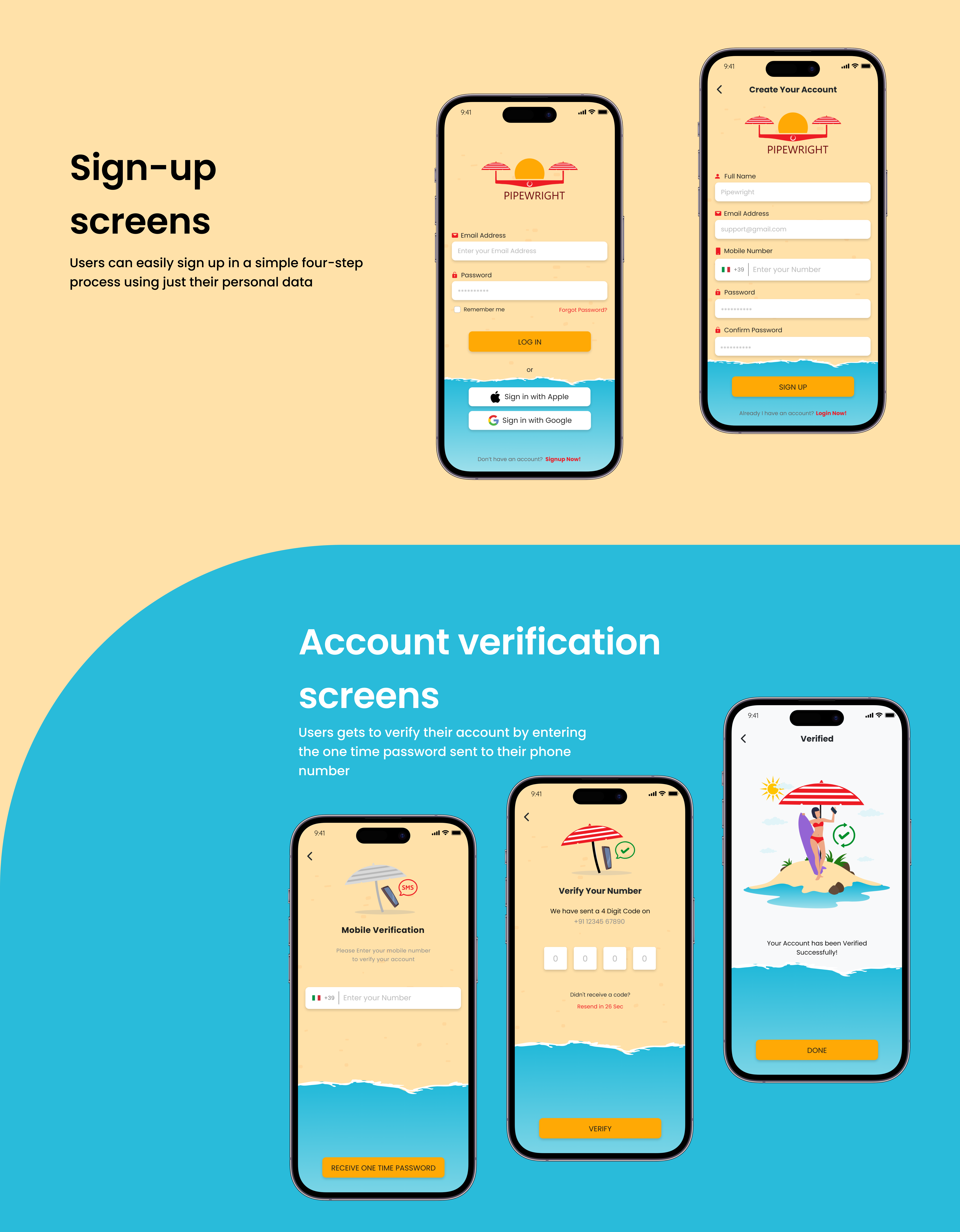 Example of Minimal Website Design