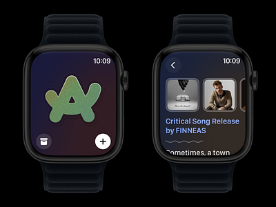 Arc for watchOS Concept apple application clean concept design ui watch