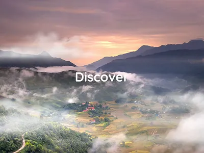 Hero Page - Travel the World animation hero page travel webpage