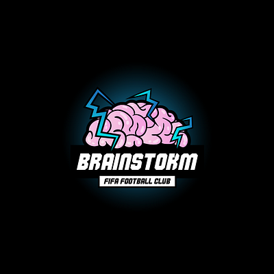 Brainstorm FFC apparel brain brainstorm ea sports esport fifa football club gaming identity juventus logo logotype merch