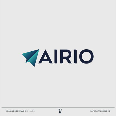 AIRIO - Day 26 Daily Logo Challenge branding graphic design logo