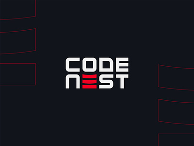 Code Nest web development logo branding design graphic design illustration logo logodesign logoinspiration logos