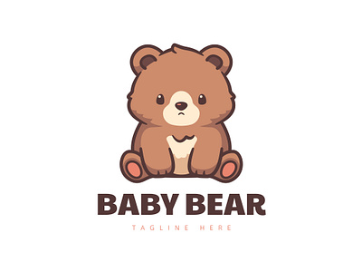 Baby Bear cute cuteanimal design illustration logo logos