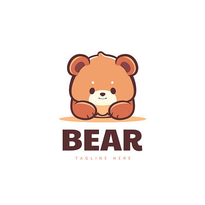 Cute Bear animation bear graphic design illustration logo logos