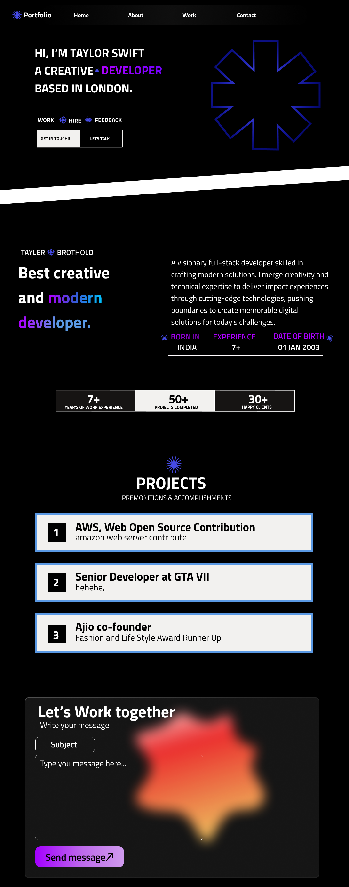 Project-02 (Portfolio) design ui ux