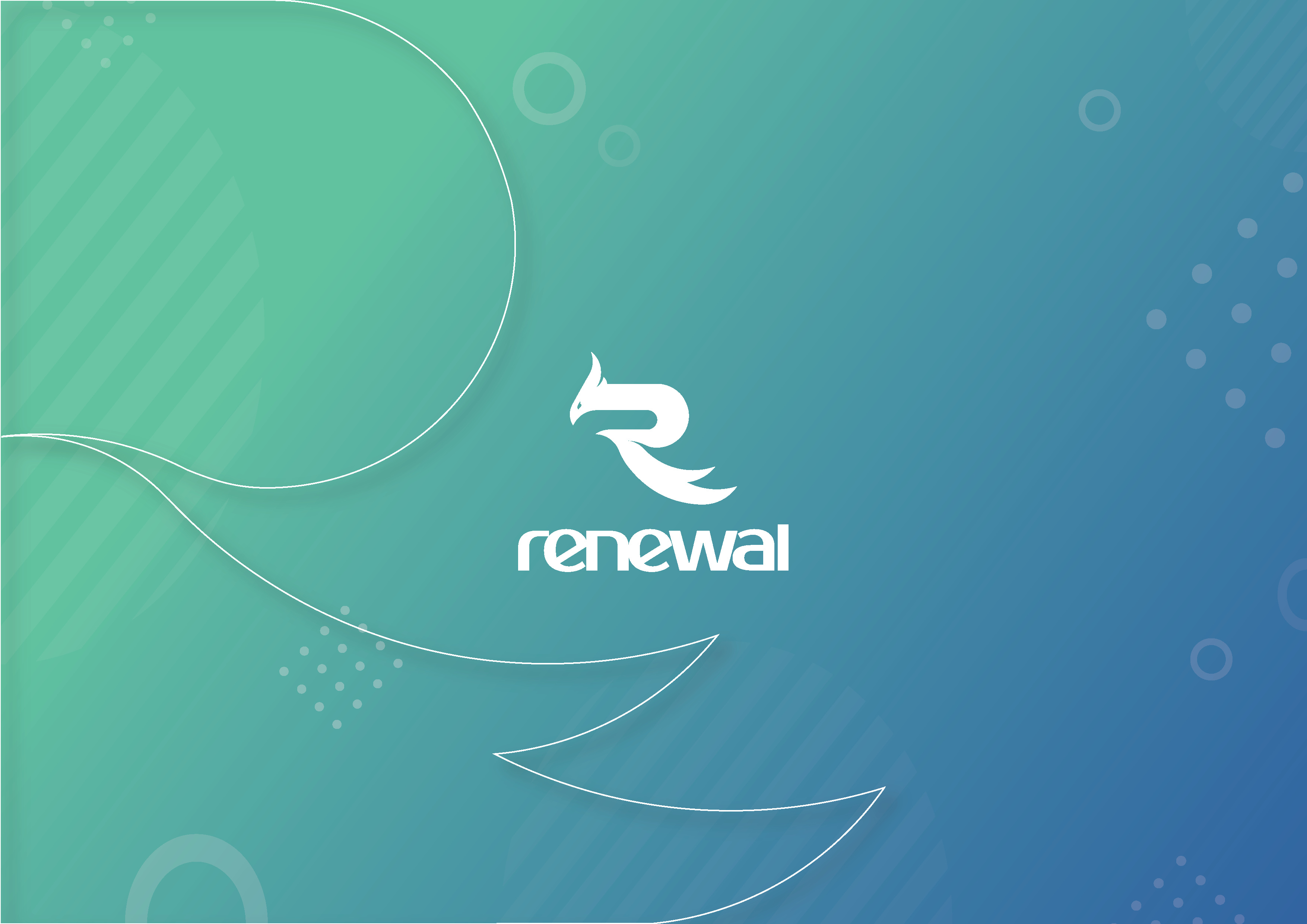 Renewal - Rebranding 2d bird logo branding design dribbble dribbble best shot e sport brand e sport logo graphic design green logo logo logo design mongolia r letter rebranding renewal logo visual identity
