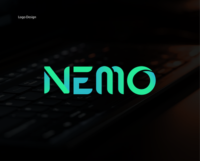 "NEMO" Typographic Logo design. designinspiration