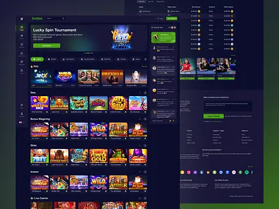 Casino Website Design 3d animation bitcoin branding casino casino gambling casino landing page casino website crypto crypto casino crypto landing page graphic design landing page design marketplace metaverse motion graphics nftart onboarding page ui web